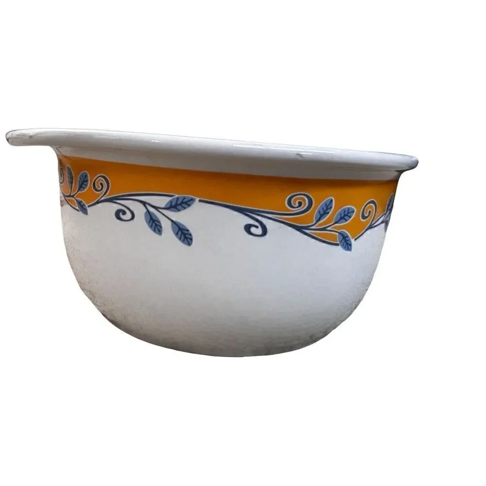Corelle Corning floral stone ware 1 1/2 quarts mixing bowl